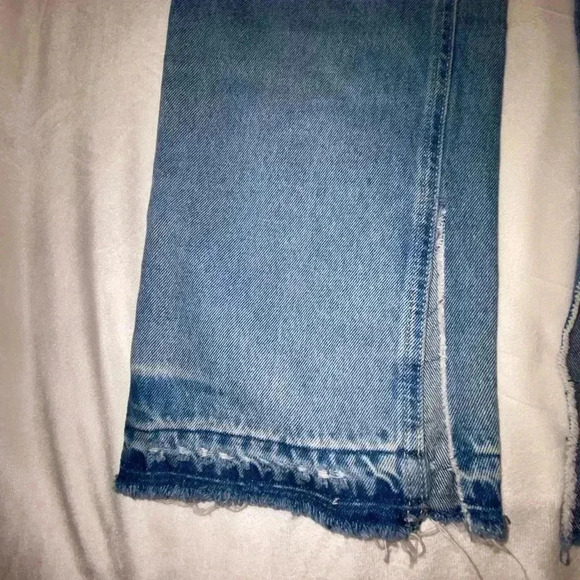 BDG Sz 4 (27) Urban Outfitters Bootcut Release Split Hem Jeans High Rise Size 31 - Picture 8 of 8